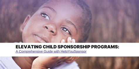 best child sponsorship programs